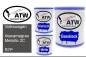 Preview: Volkswagen, Atacamagrau Metallic 2C, R7P: 1L Lackdose + 1L Klarlack + 500ml Härter - Set, von ATW Autoteile West.